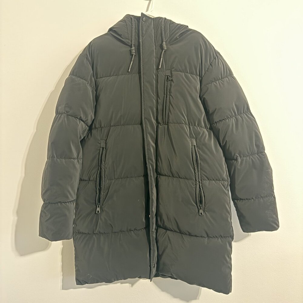 ZARA Men's Puffer Jacket Black